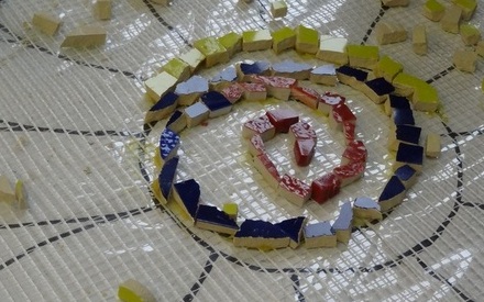 Détails de la fresque du lycée Blanqui - 2015